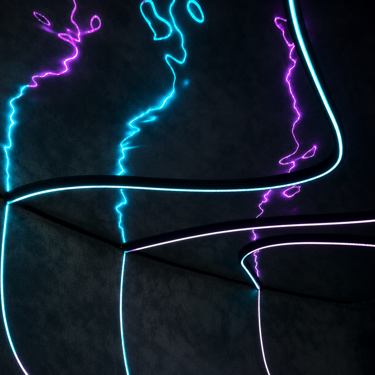 Mini LED Neon Flex Side View pixel to pixel installato