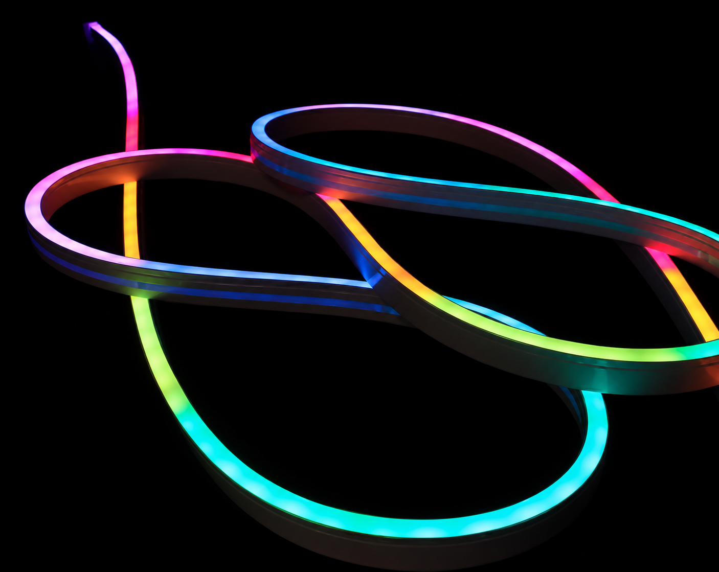 Mini LED Neon Flex Side View a banco